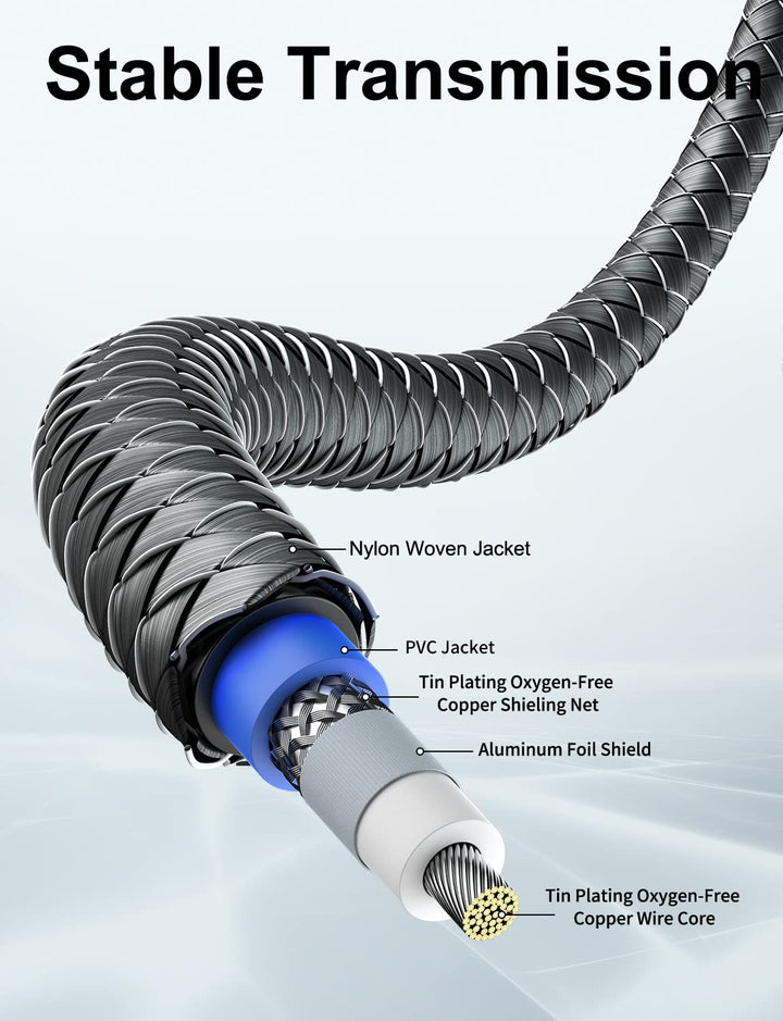 EMK Subwoofer Kabel 90 Grad & Koaxialkabel Digital Audio - 2m 2er-Pack, doppelt geschirmt mit Goldko
