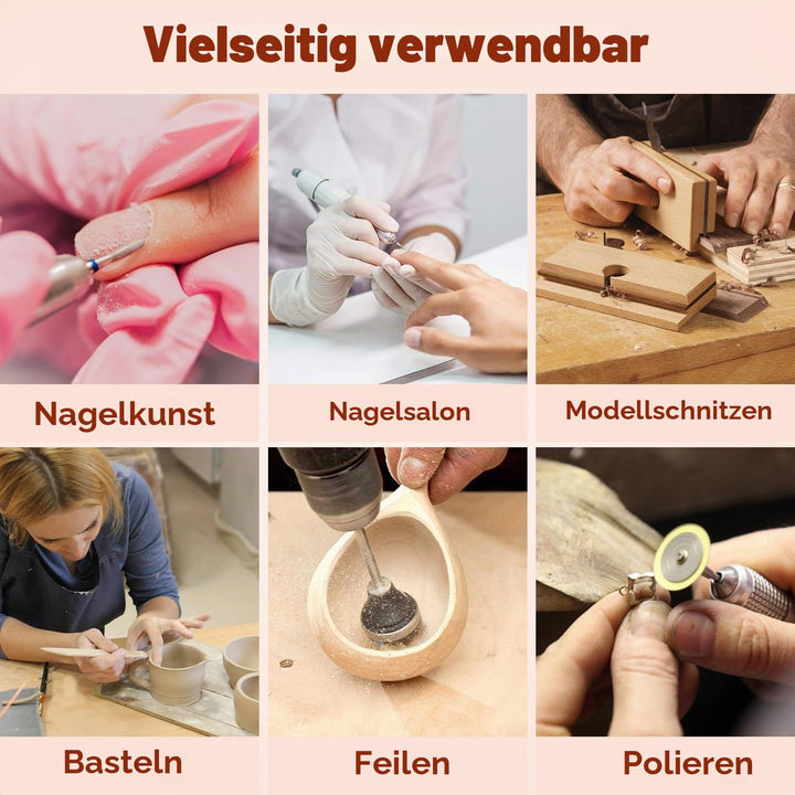 Nagelstaubsammler, 60 W Leistungsstarker Eingebetteter Nagel-Du-Nagelstaubabsauger Vakuum Nai