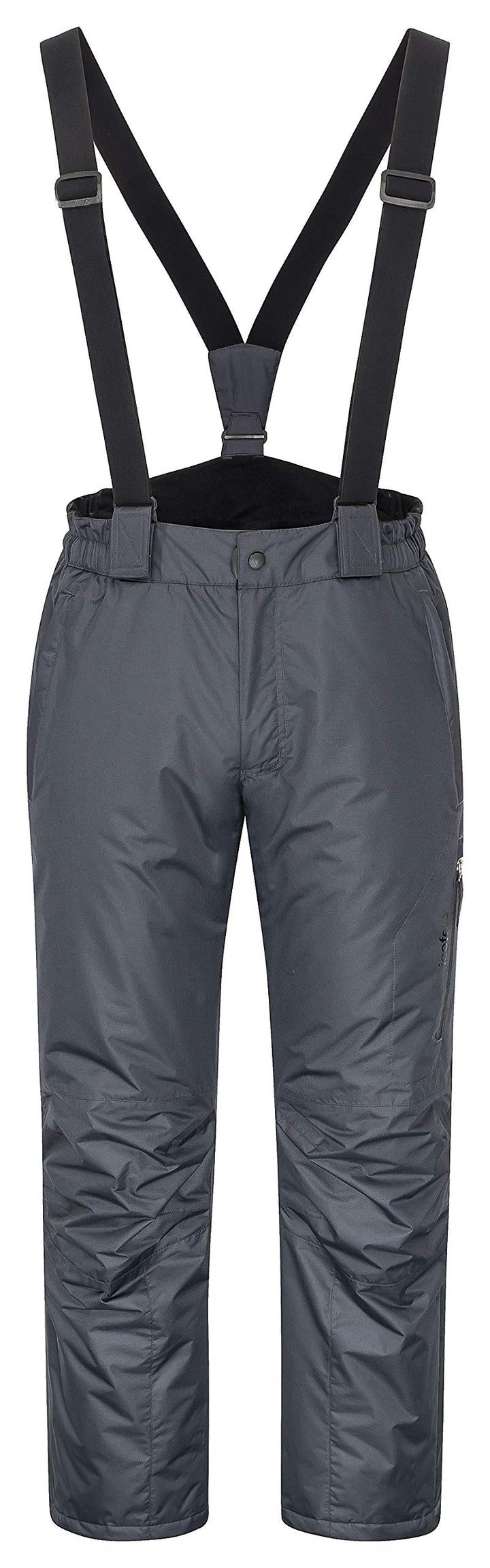 icefeld Herren Winterhose/Thermohose/Schneehose PFC frei L Anthrazit, L Anthrazit