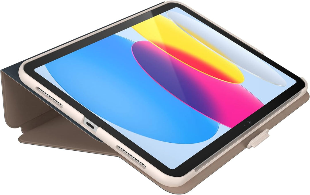 Speck iPad 10th Generation Case 2022 - Slim Multi Range Stand Hard Back Case - Apple Pencil Holder &