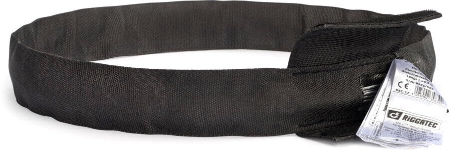 RIGGATEC 400204275 Schwarze Rundschlinge,"Steelflex", Umfang 4 m Traglast von 2 t 2.0m, 2.0m