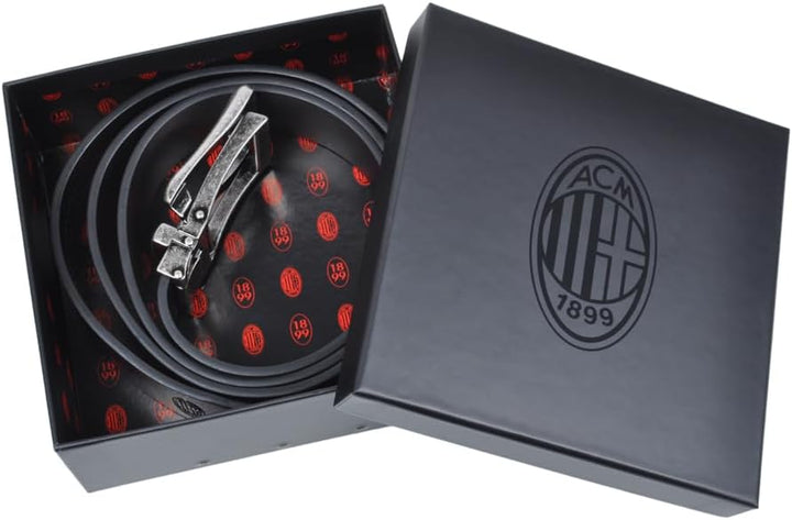 Ac Milan Unisex 143404 L-XL Gürtel, Schwarz, L