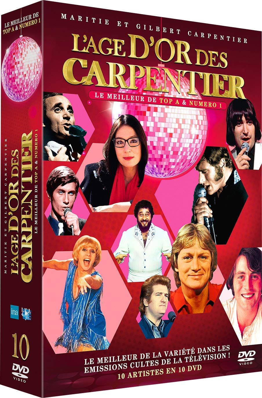 Lge dor des Carpentier Le meilleur de Top A & Numro 1 [FR Import], DVD