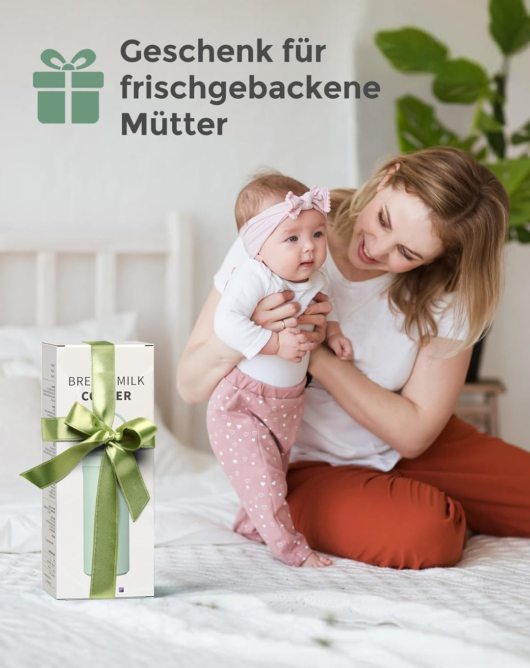Xaproo Verbesserte 650ml Muttermilch-Kühlflasche, Tragbarer Muttermilchkühler für draussen mit 360°