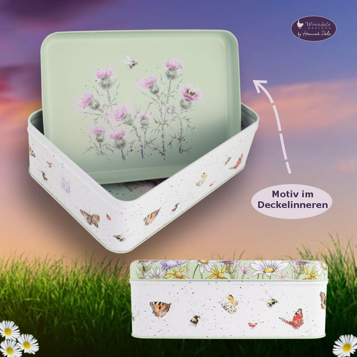 440s Wrendale Designs Keksdose Blumenwiese | WD-RT006