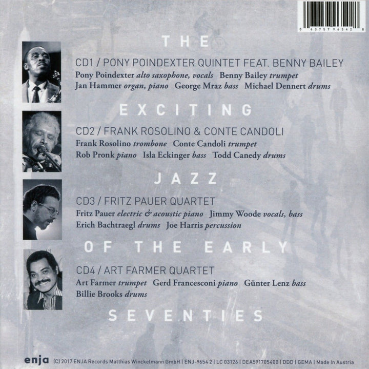 The Exciting Jazz Of The Early Seventies, Audio-CD