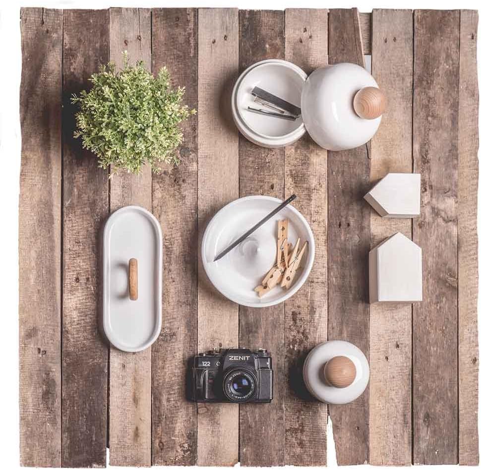 Federica Bubani - Keramik taschenleerer obstschale Sombrero s beige - Bub_sos02