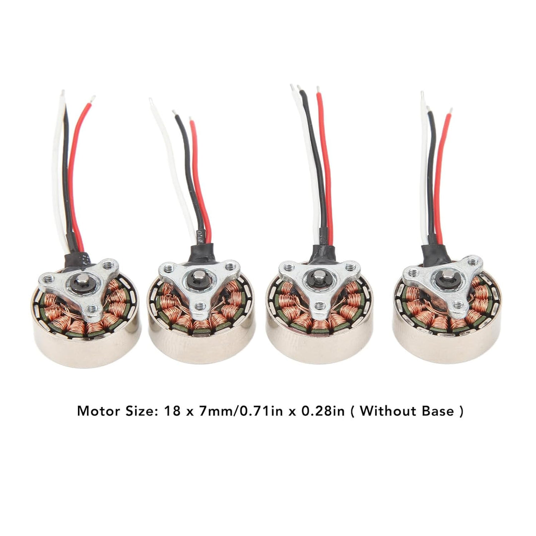 4PCS 1503 Flugzeug Bürstenloser Motor RC Elektromotor 4 Achsen Fernbedienung Flugzeuge