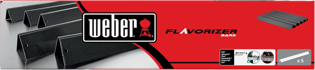 Weber 7536 Flavorizer Bars f r Spirit 300-Serie, 5 St ck 22,5-Zoll-Version, 22,5-Zoll-Version