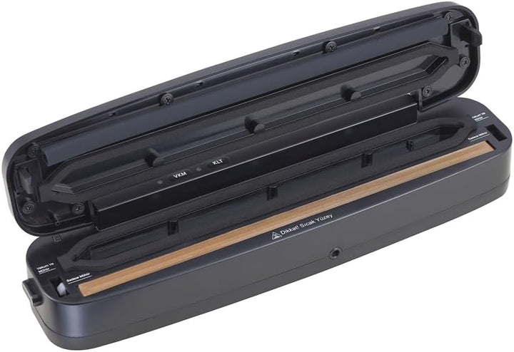 VESTEL Vakuumiergerät VS5050, länger frische Lebensmittel, 30cm Naht, inkl. 10 Vakuumier-Beutel, Sch