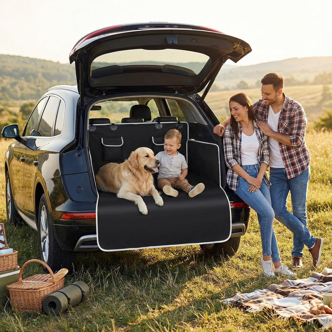 bytaoqipet Kofferraumschutz Hund. Universal Auto Kofferraumschutz Hundekofferraumabdeckung. Waschbar