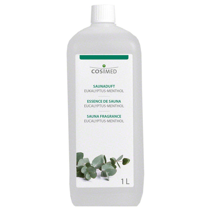 cosiMed Saunaduft Eucalyptus-Menthol Konzentrat Saunaaufguss Saunazubehör, 1 l