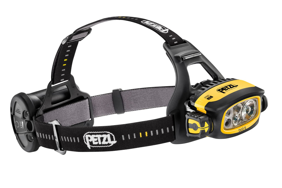 PETZL E80CHR Unisex – Erwachsene Stirnlampe Duo S Lampe, Mehrfarbig, one Size