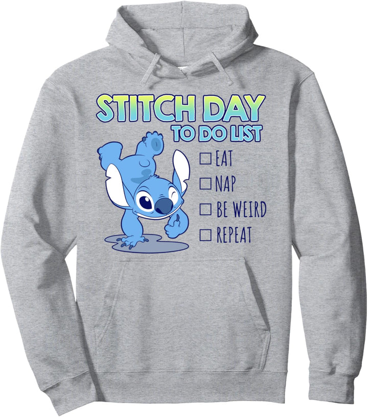 Disney Lilo & Stitch 626 Stitch Day To Do List Pullover Hoodie