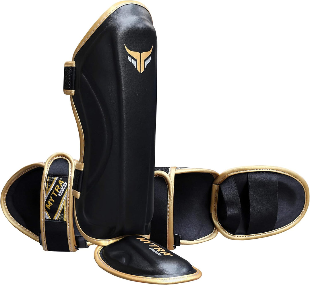 Mytra Fusion Kinder schienbeinschoner Kickboxen schienbeinschoner Shin RIST Pads für MMA Muay Thai M