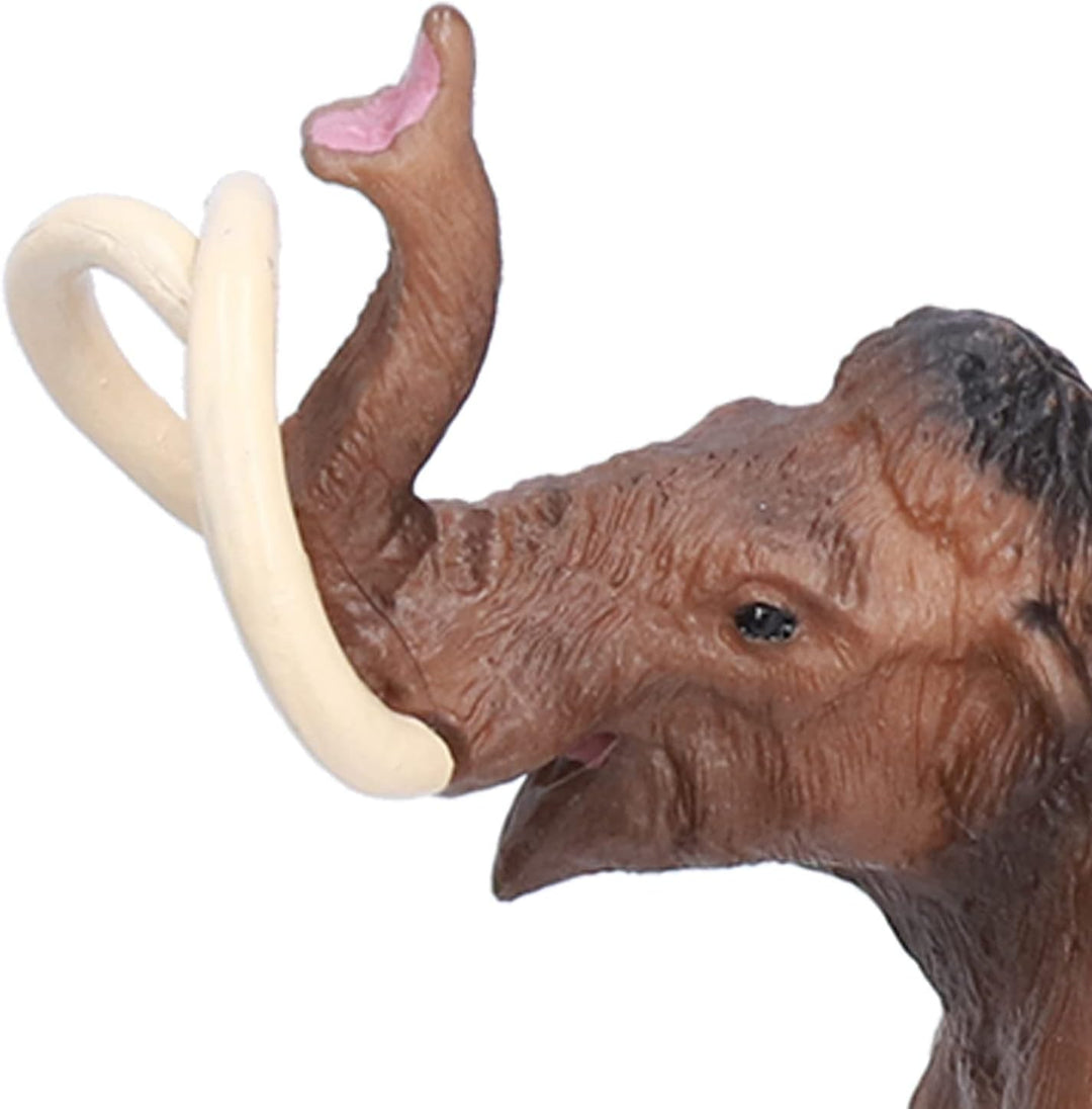 Tnfeeon Mammut Spielzeug Modell, simulierte Tiere Figur Geschenk handbemalt für Dekoration für Tiers