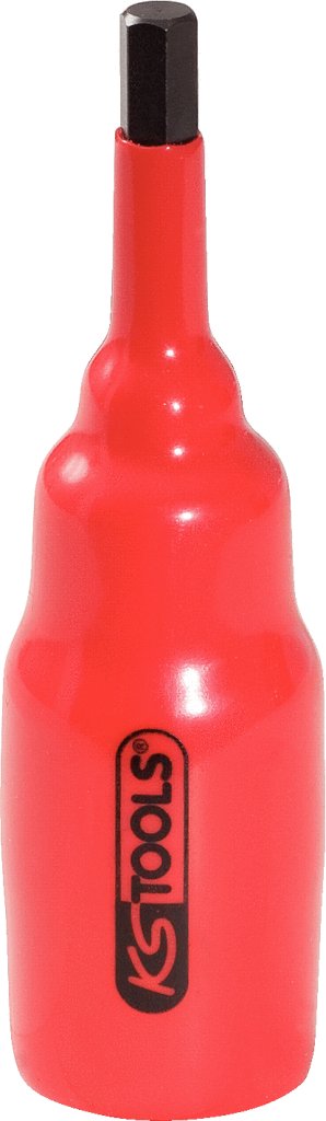 KS Tools 117.1153 1/2" Isolierte Bit-Stecknuss Innensechskant, 6mm, 95mm lang 6 mm, 6 mm