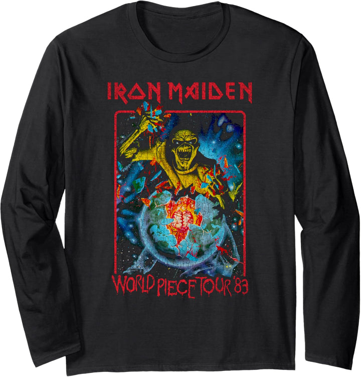 Iron Maiden - World Piece Tour '83 Langarmshirt