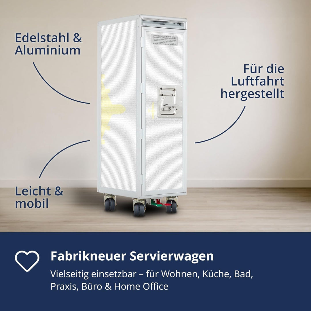 Airline Trolley Aviation, Büroschrank, Getränkewagen Flugzeug, Aktenschrank Metall, Küchenwagen mit