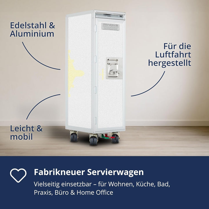 Airline Trolley Aviation, Büroschrank, Getränkewagen Flugzeug, Aktenschrank Metall, Küchenwagen mit