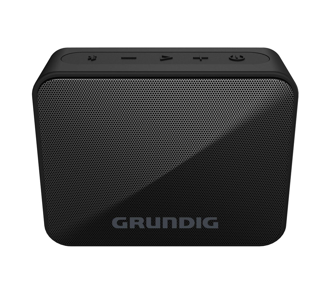 Grundig Solo+ Black - Bluetooth Lautsprecher, Soundbox, 3.5 W RMS Leistung, 30 Meter Reichweite, meh
