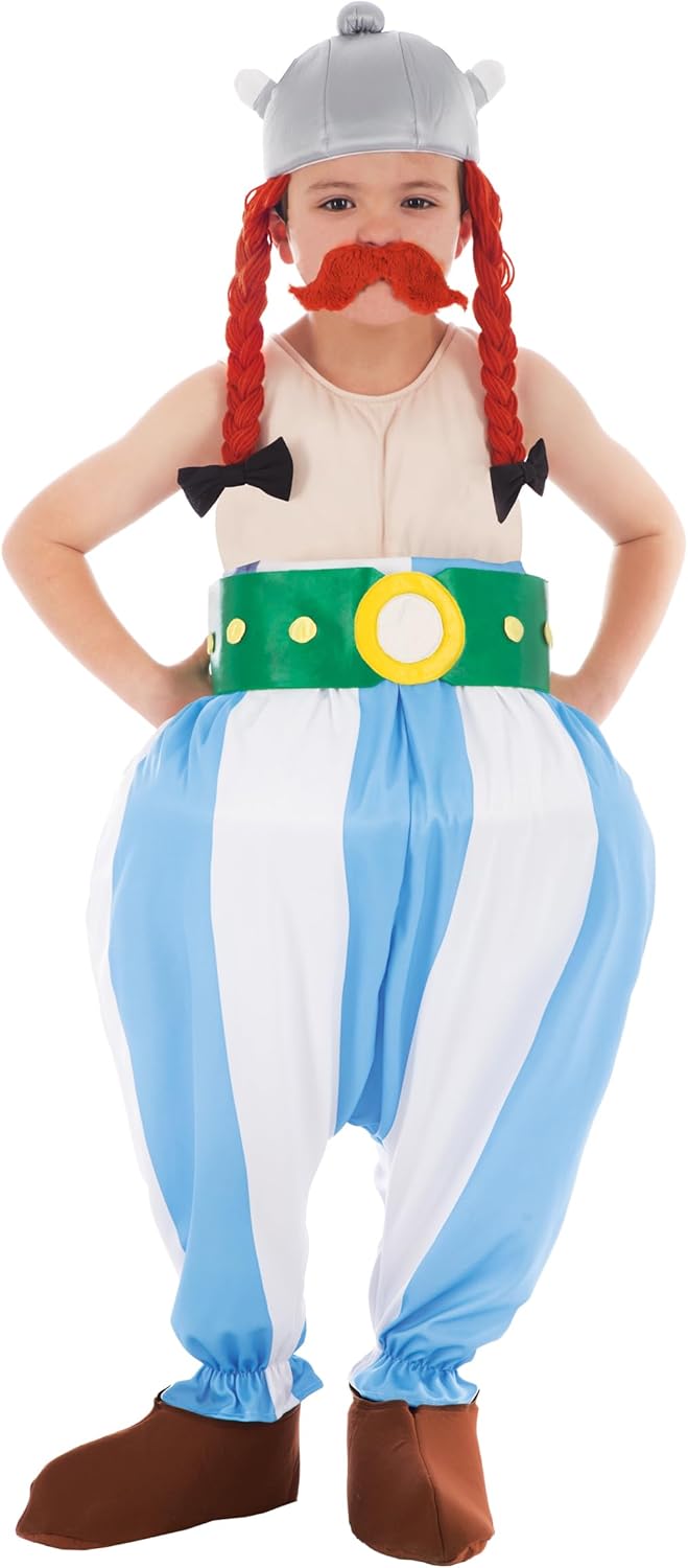 Chaks – cs805300/152 – Kostüm – Kostüm Lizenz Obelix 5 teilig, 152 cm