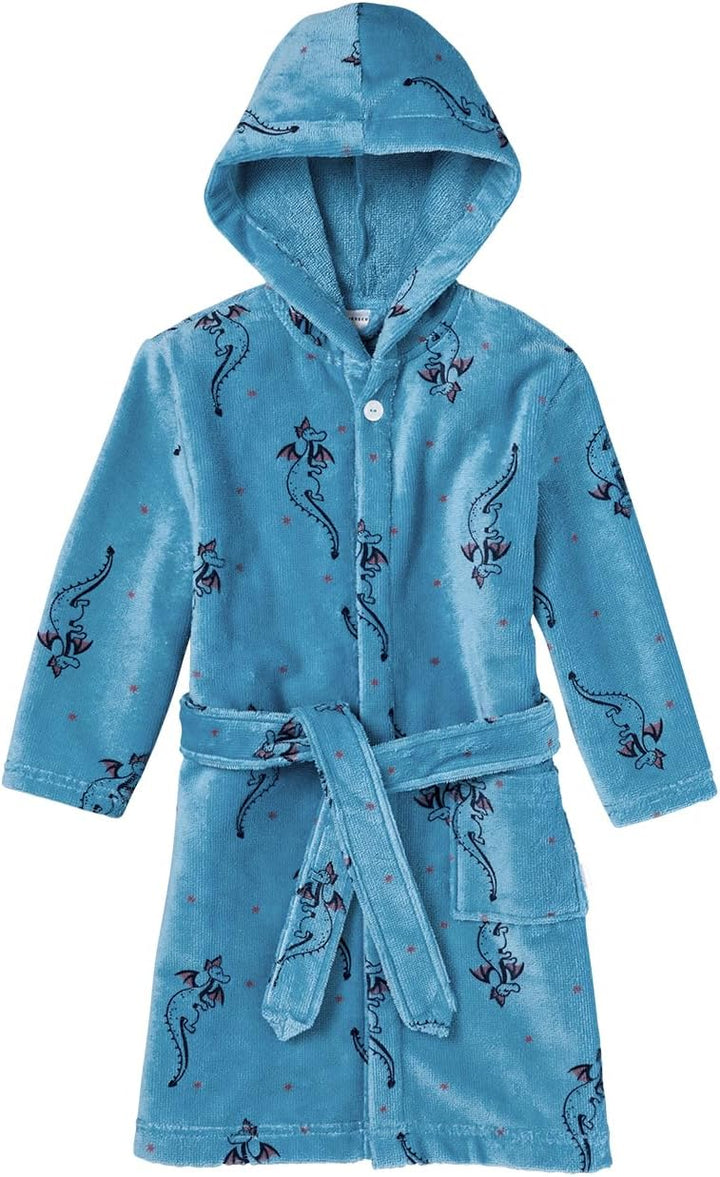 Schiesser Mädchen Bademantel - Velour - Grösse 92 bis 140 aquarium_181831 92, aquarium_181831 92