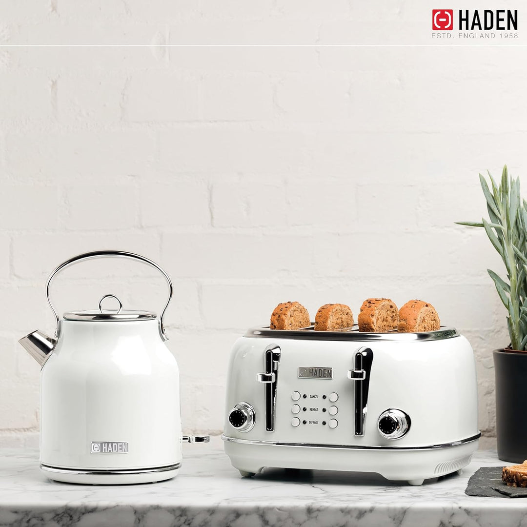 Haden Heritage 4 Scheiben Toaster (Ivory), Ivory