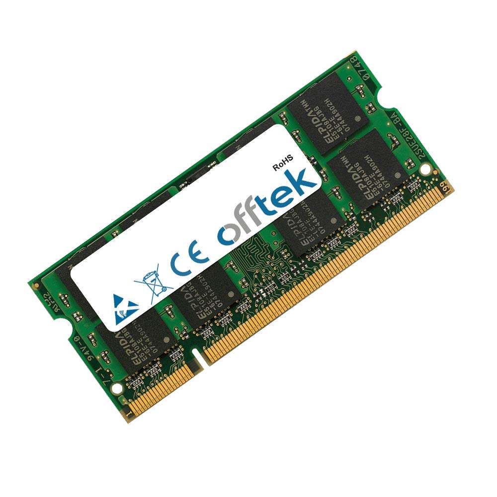 OFFTEK 4GB Ersatz Arbeitsspeicher RAM Memory für Acer Aspire 5735Z (DDR2-6400) Laptop-Speicher 4GB M