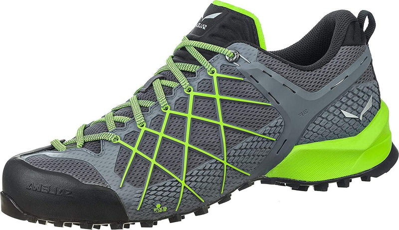 Salewa Herren Ms Wildfire Trekking-& Wanderhalbschuhe 41 EU Flintstone Fluo Green, 41 EU Flintstone