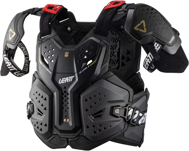 Leatt Brustpanzer Chest Protector 6.5 PRO Schwarz Gr. S/M S/M Schwarz, S/M Schwarz