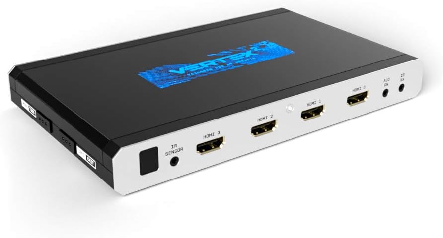 HDFury Vertex² HDF0115 4K HDMI Matrix-Umschalter und Extender 4x2, 18.5 x 11.5 x 2.4 Vertex² Single,
