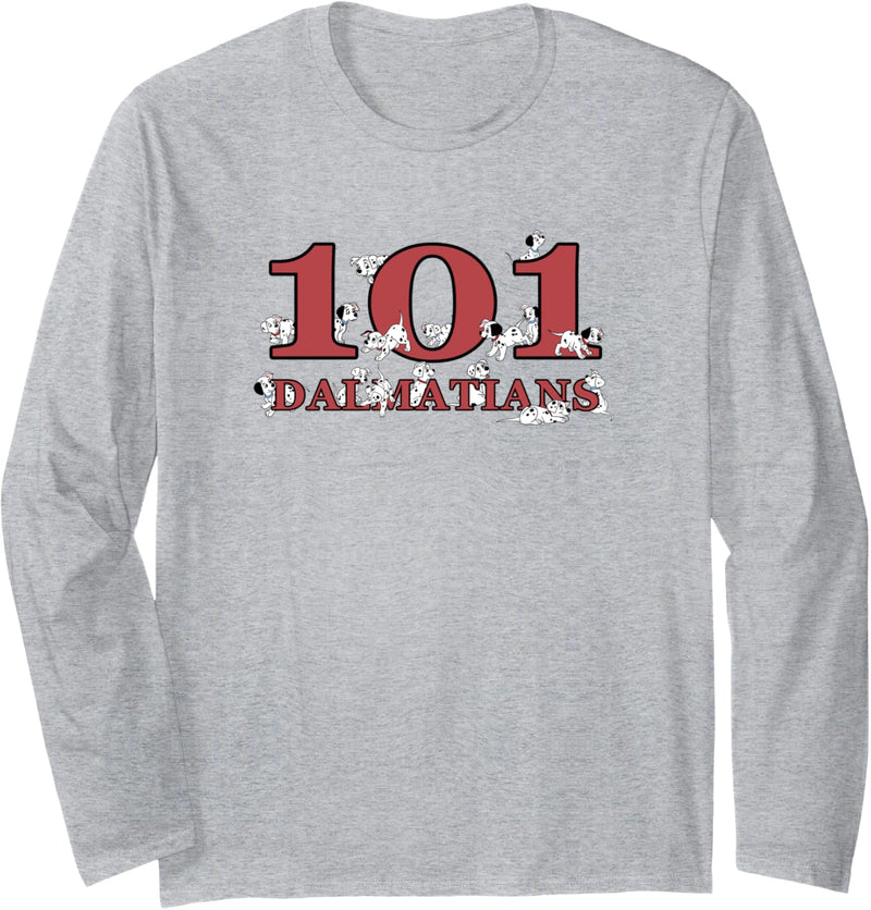 Disney 101 Dalmatiner-Welpen-Logo Langarmshirt