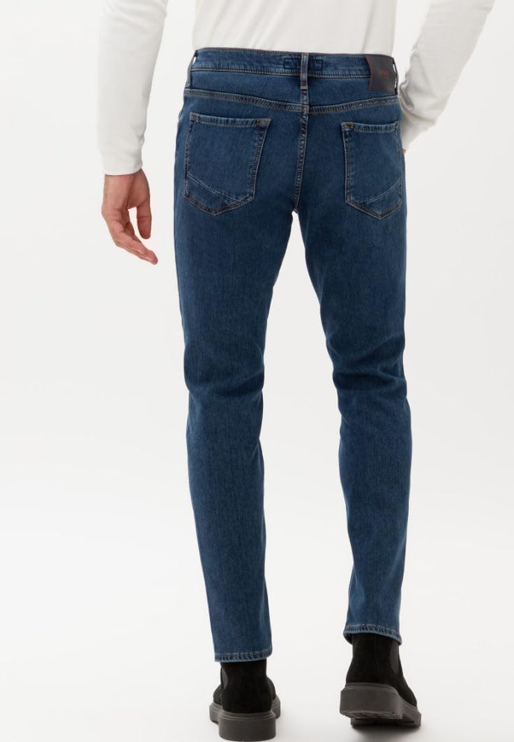 BRAX Herren Style Chuck Relax Flex Jeans 30W / 34L Deep Sea Used, 30W / 34L Deep Sea Used