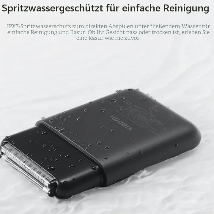 Xiaomi Tragbarer Elektrorasierer mit Doppelklinge, kompakt, leicht und tragbar, Hochgeschwindigkeits