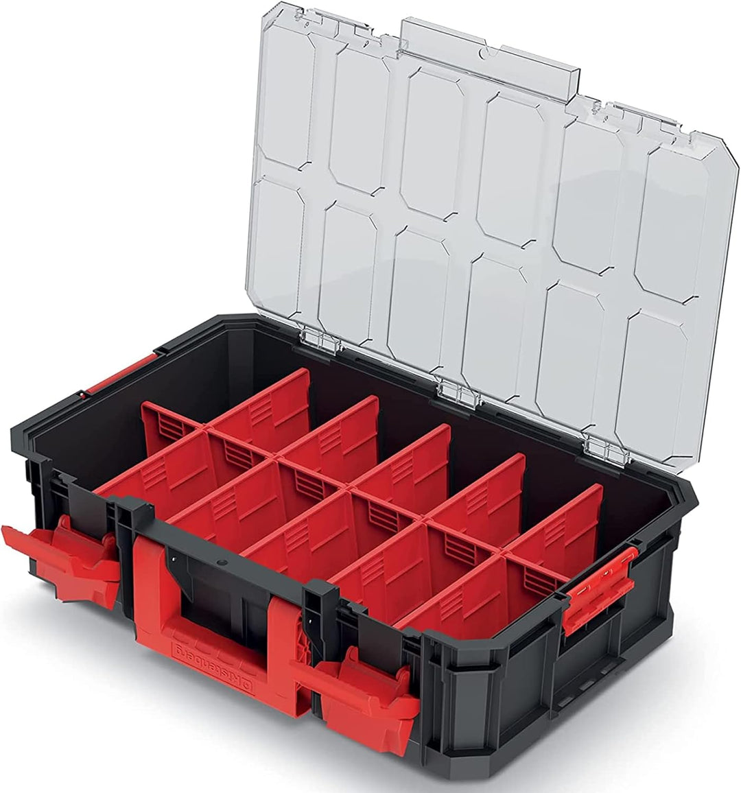 Kistenberg Sortimentskasten Sortimentsbox Werkzeugkiste Kleinteile Organiser (mit Trennsege / Trennw