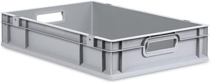 PROREGAL SuperSparSet 8x Eurobox NextGen Grip | HxBxT 12x40x60cm | 23 Liter | Griffe offen | Glatter
