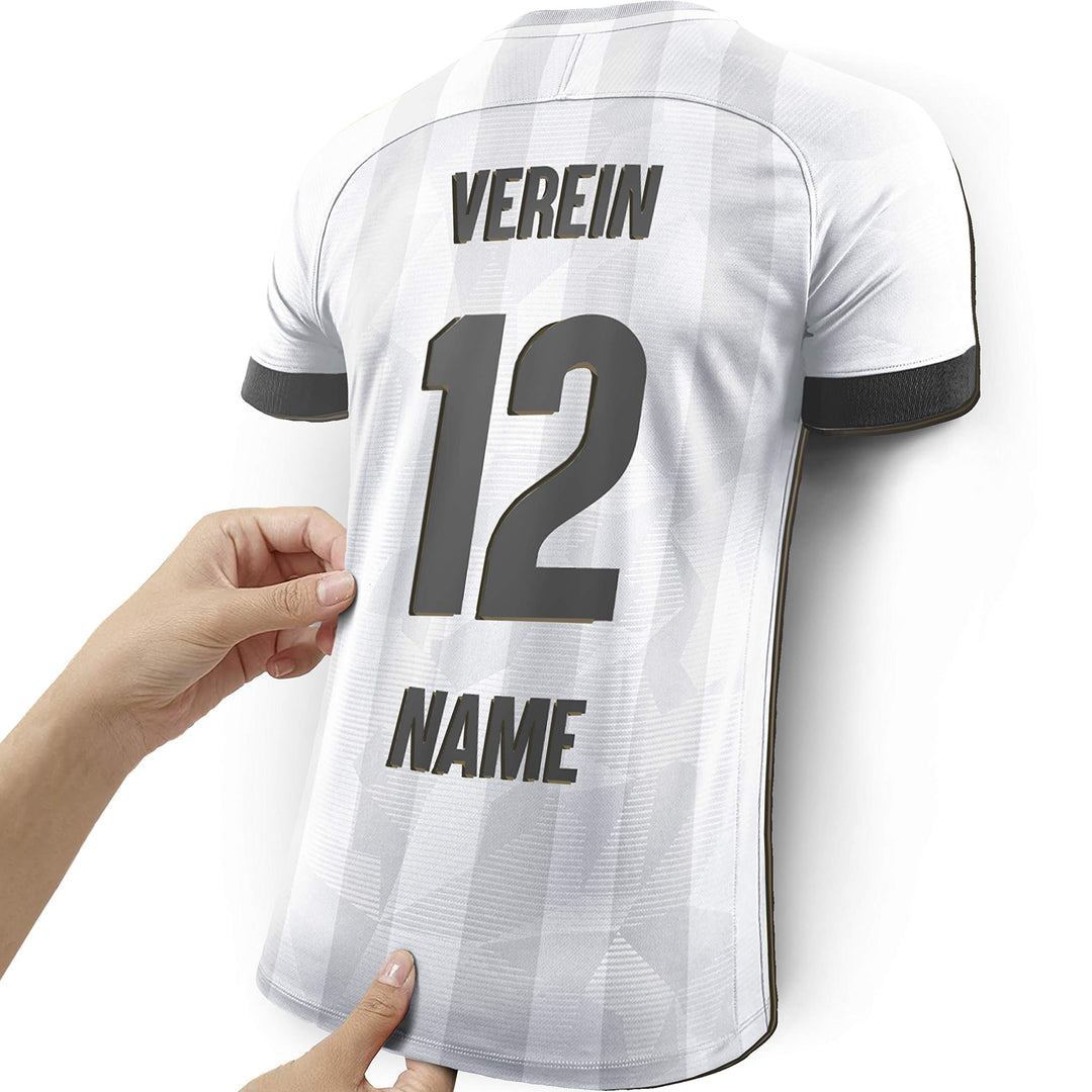Elbeffekt Trikotlampe für Kieler Fans aus Holz - personalisierbares Geschenk - schenke Dein individu