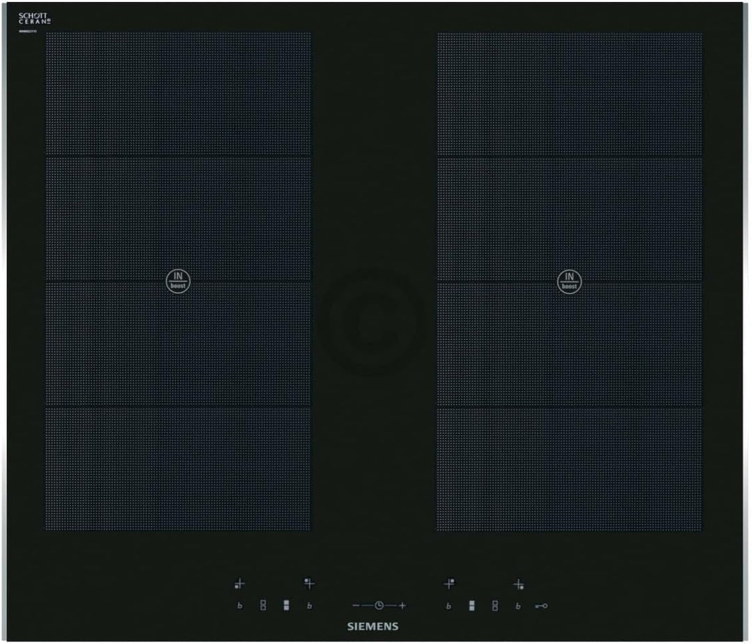 Glas für Induktionskochfeld kompatibel mit Siemens 00686856 Ersatzglas Glaskeramikplatte