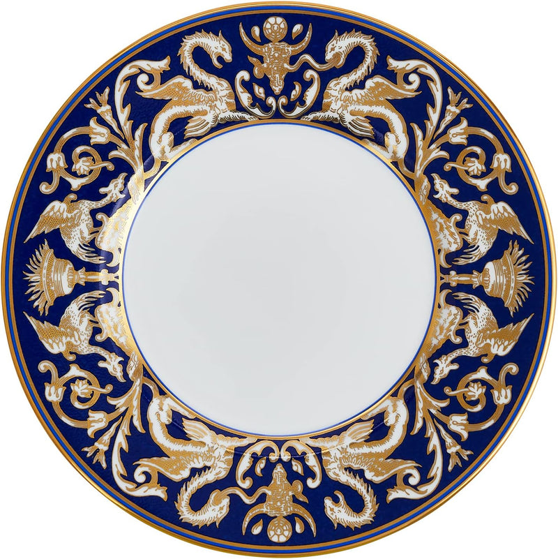 Wedgwood Renaissance Salatteller, goldfarben, 22,9 cm 9" Blau, 9" Blau