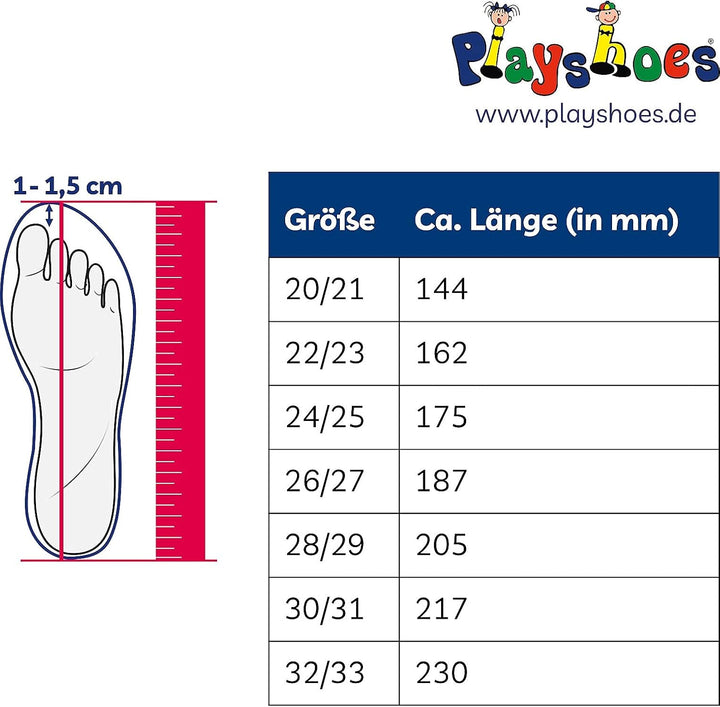 Playshoes Unisex Kinder Winter-Bootie Schneeschuh, Grau