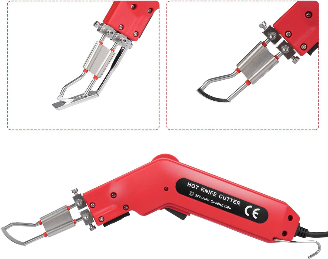 Yontwe Schaumstoffschneider, 100 W, 650 ℃ elektrisches heisses Messer, Werkzeugset zum Schneiden von
