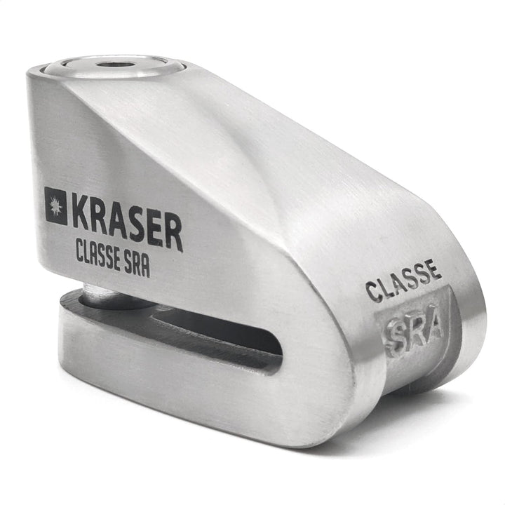 KRASER KR114S Bremsscheibenschloss mit SRA Zulassung, Motorrad Diebstahlsicherung, 14mm Doppelversch
