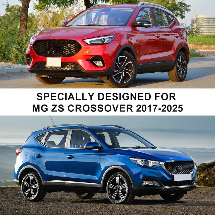 Autoabdeckung für MG ZS Crossover 2017-2025, Autoschutzhülle Auto Abdeckung mit Reissverschluss an d