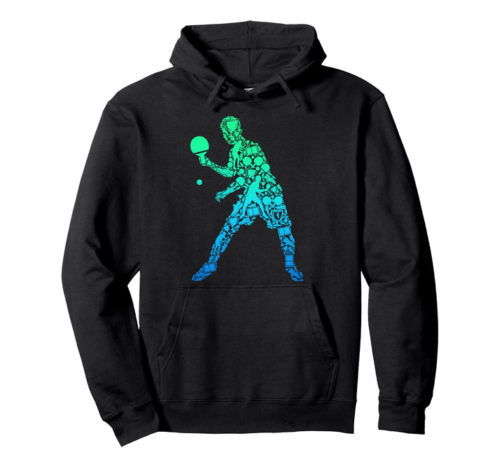 Tischtennis Tischtennisspieler Ping Pong Kinder Männer Pullover Hoodie