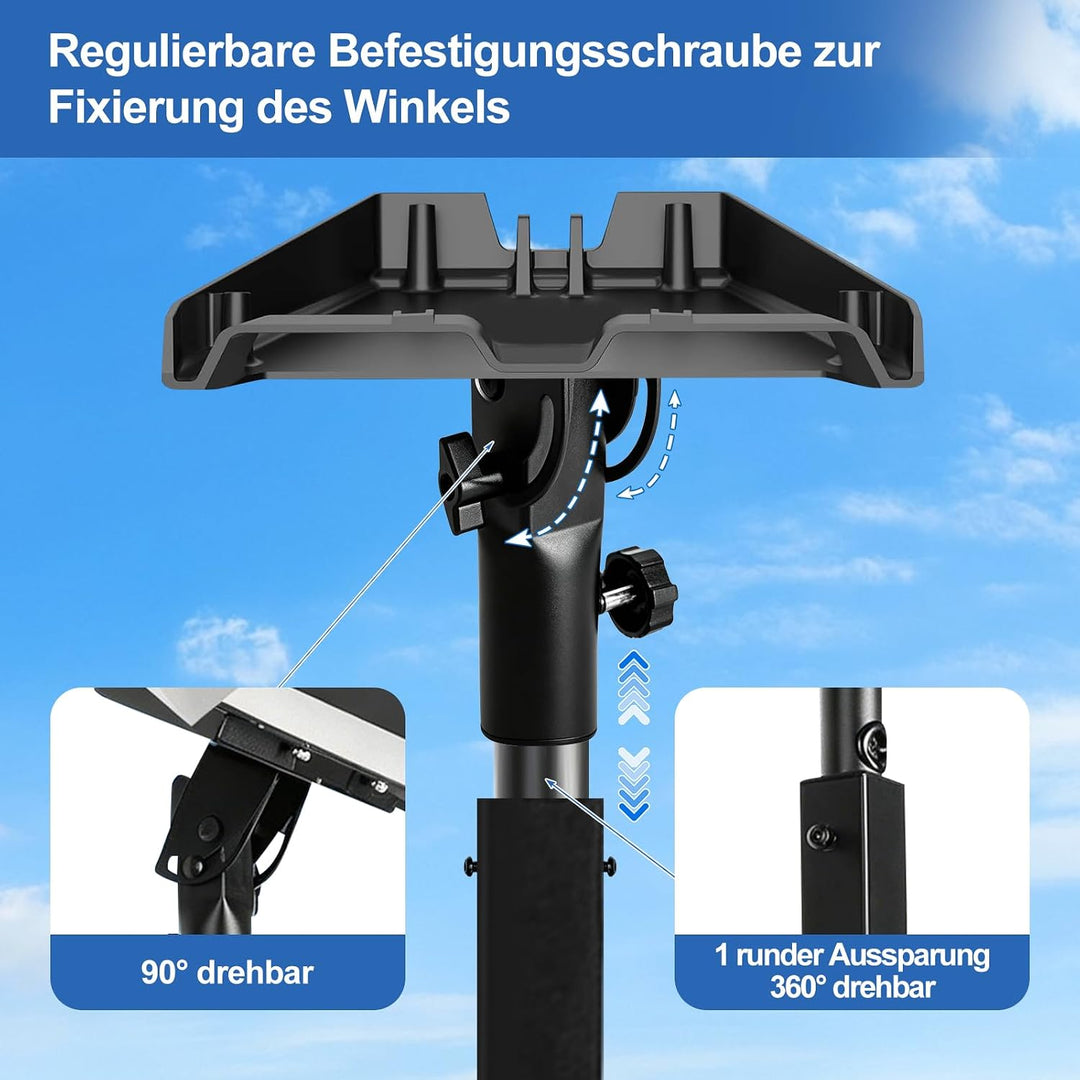 360° Verstellbare Starlink Gen 3 Halterung, Starlink Halterung Gen 3 Satz mit wasserdichtem Design,