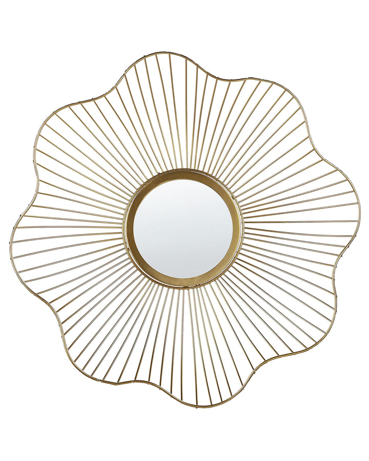 Wandspiegel gold Eisen dia. 40 cm glamour Sens