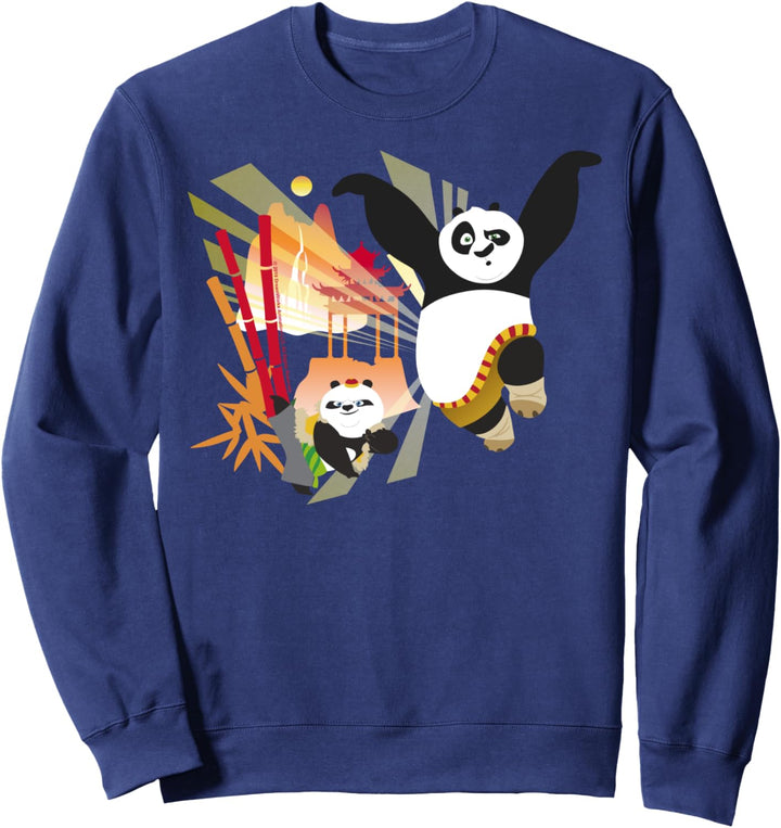 Kung Fu Panda Po Fighting Pose Sweatshirt