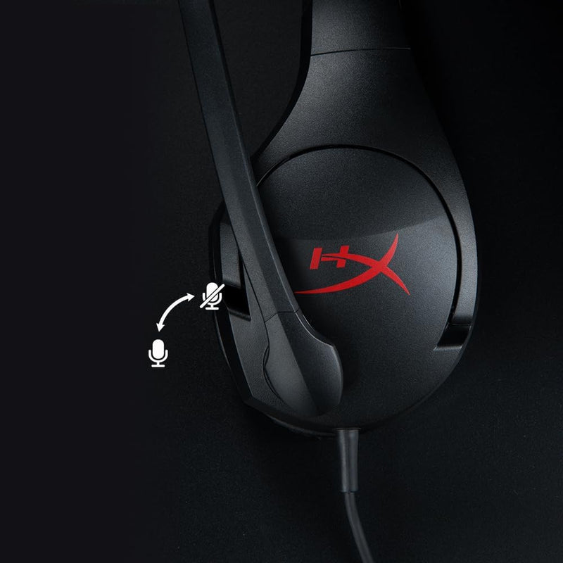 HyperXCloud Mit Kabel, Stinger–Gaming-Headset,fürPC,DTSHeadphone:XSpatialAudio,Memoryschaum,weichesK