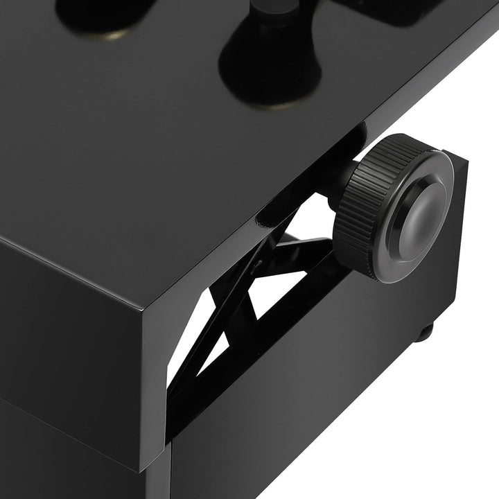 Klavier Pedalverlängerung Klavier Pedal Extender Bank Höhenverstellbar mit 3 Pedalen Kinder Klavier